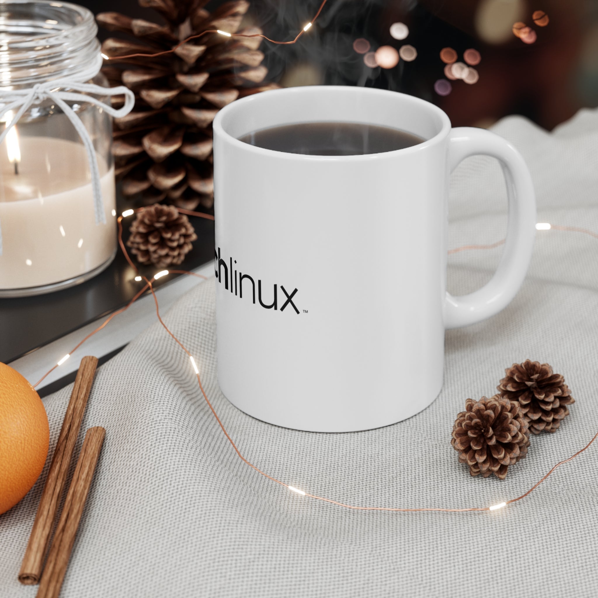 Arch Linux 11oz Mug - Perfect Gift for Tech Enthusiasts